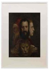 Titian And Workshop An Allegory Of Prudence A3 A4 Framed Print Picture
