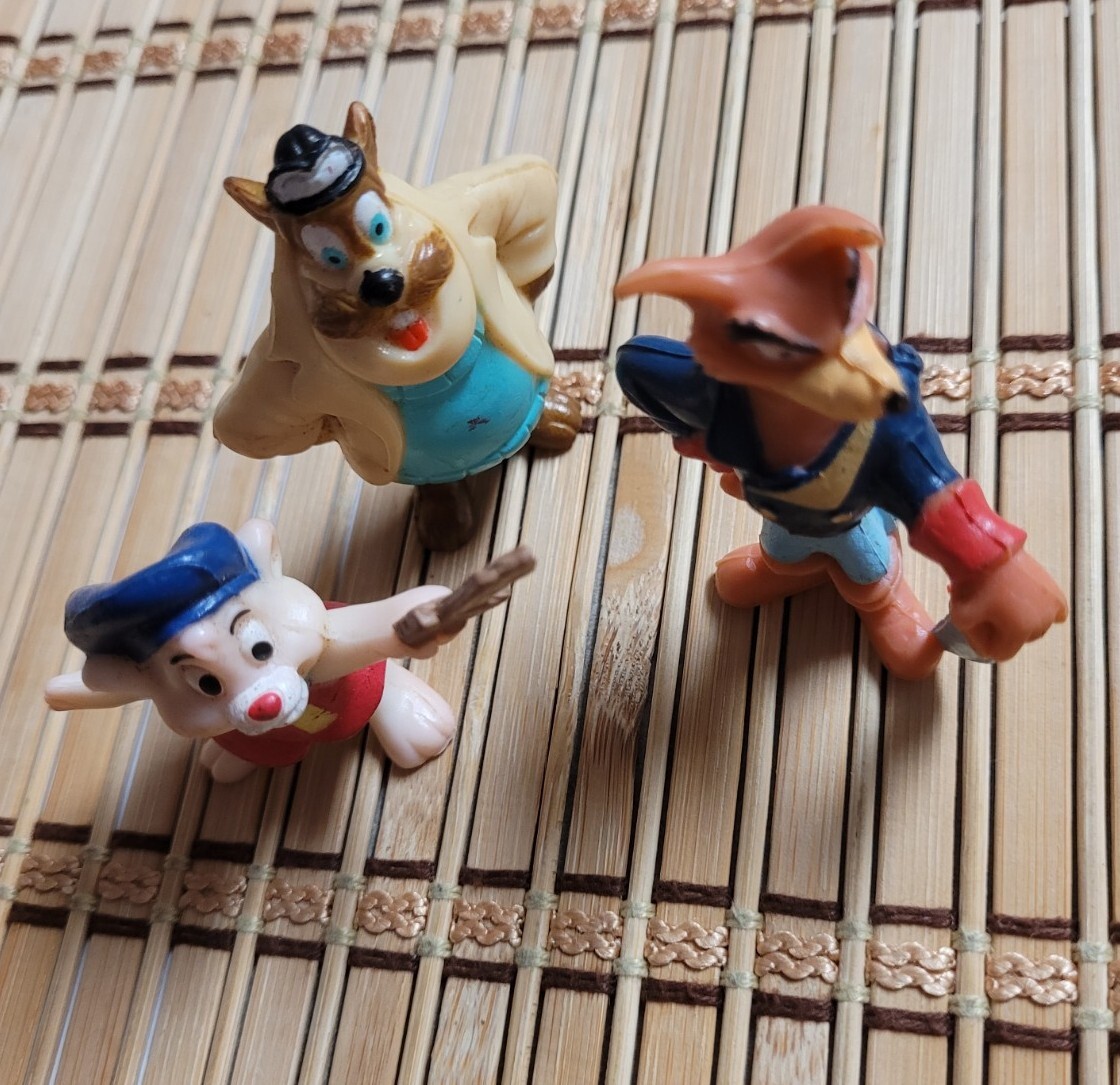 Kellogg's Disney Afternoon Figures Rescue Ducktales Talespin PVC