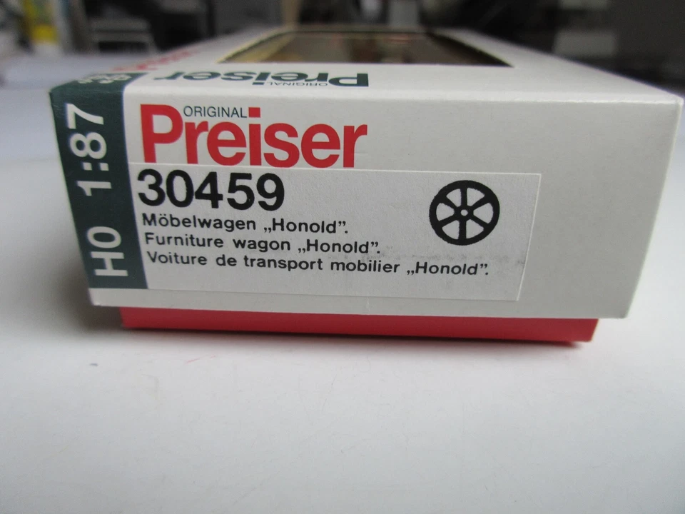 Preiser 1:87 Pferdemöbeltransport Honold, No. 30459, Inutilizzato - Immagine 3 di 3