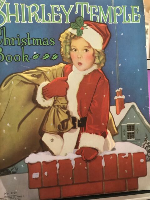 VG MINT 1937 SHIRLEY TEMPLE CHRISTmas PLAYBOOK PAPER DOLL SAALFIELD #1770 UNCT VG MINT 1937 SHIRLEY TEMPLE CHRISTmas PLAYBOOK PAPER DOLL SAALFIELD #1770 UNCT