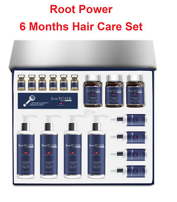 Root Power 6 Monate Haarpflegeset für nach Haartransplantation und Haarausfal...