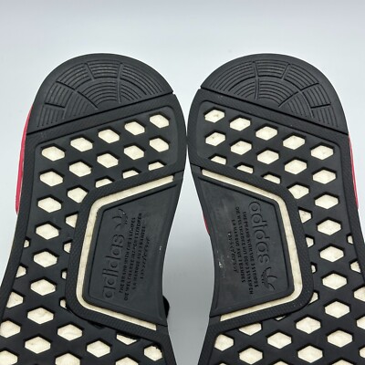 Adidas NMD R1 Core Black Energy Pink Mens Size 7.5 Athletic  display picture 1