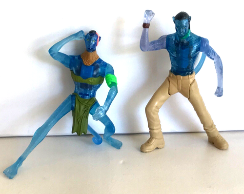 McDonald’s Avatar Toy Figures Jake Sully 2009 & Fox Jake Sully Warrior Figure - Picture 2 of 11