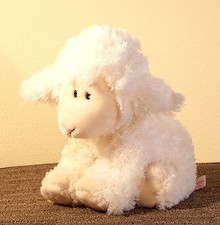 BAASLEY Russ Sheep Lamb Plush 12" LONG 8" TALL 27852