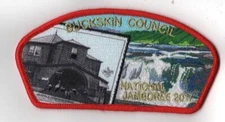 2017 National Scout Jamboree Buckskin Council Whipple JSP Red