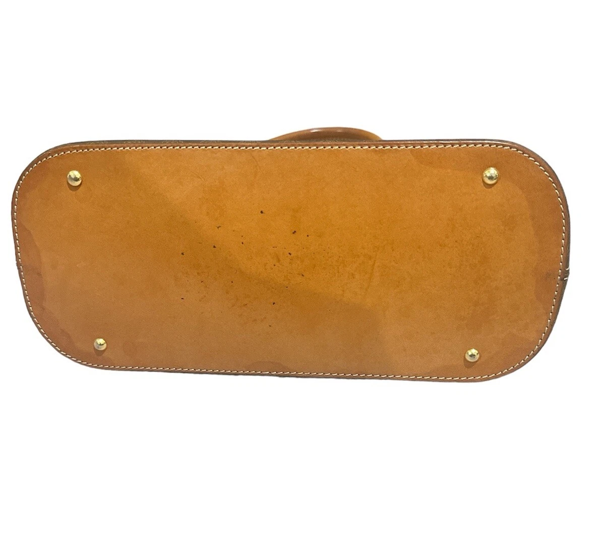 Borsa a mano Vintage Celine Bolide Triomphe Marrone Pelle Media Usata