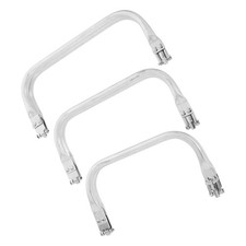 3 Pcs Aluminum Purse Frame Kit Handbag Frame Closure Bag Frame Hardware Tools