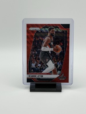 2024-25 Panini Prizm - Deandre Ayton #5 Ruby Wave Prizm