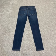 festival hippie retro artistic creative Free people low rise skinny jeans sz 24