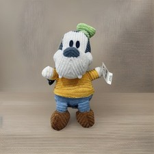 Baby Goofy Disney Store Pastel Ribbed 7  Bean Bag Plush