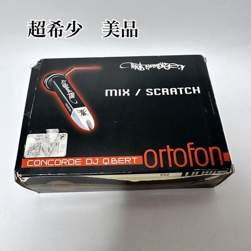Ortofon Concorde Qbert DJ Cartridge Set High Output Professional Sound