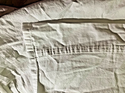 Threshold Organic Cotton Flat Sheet King  92'' x 104'' White