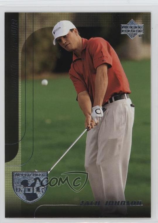 2004 Upper Deck Rookie Tour Zach Johnson #116 Rookie RC 0hj7