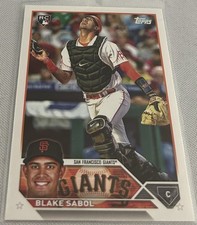 2023 Topps Update Series Baseball Blake Sabol San Francisco Giants Rookie #US201