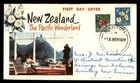 Mayfairstamps New Zealand FDC 1960 dual the pacific wonderland flowers First Day