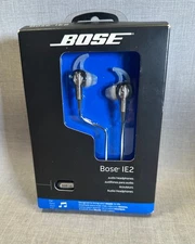 NEW! SEALED! Bose IE2 In-Ear Wired Headphones w S/M/L StayHear Tips, Carry Case