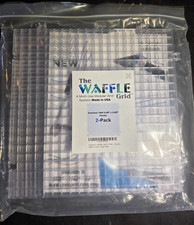 The Waffle Grid 2 Pack Multi-Use Modular Grid System 11.25  By 11.25  Panels New