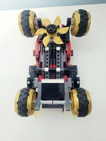 LEGO NINJAGO Cole's Earth Driller 70502 & Katana 4x4 70675- Incomplete 