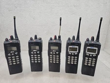 (5) M/A-COM Macaom 2-way radios (2) P7100 IP  (3) HA8ETX ? Untested Please Read!