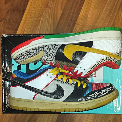 Nike SB Dunk Low What the Pauls Multicolor Low Top Lace-Up Sneakers C22239-600