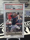Ronald Acuna Jr Auto 2018 Topps Update #US250 RC Braves PSA DNA Authentic Auto