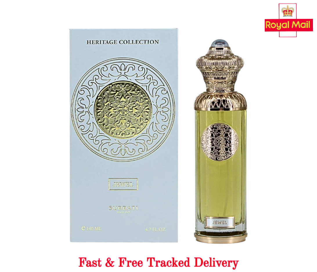 Surrati Heritage Collection Jewel Eau De Parfum 140ml  Floral Citrusy Perfume