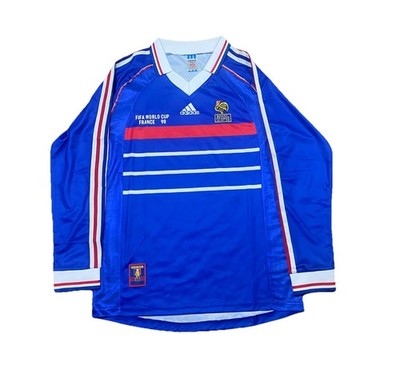 France Soccer | Men's Medium “World Cup 1998” Long-Sleeve Jersey