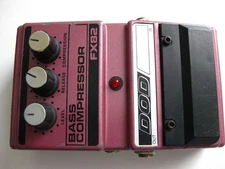 Vintage DOD FX82 Bass Compressor Guitar Effect Pedal USA