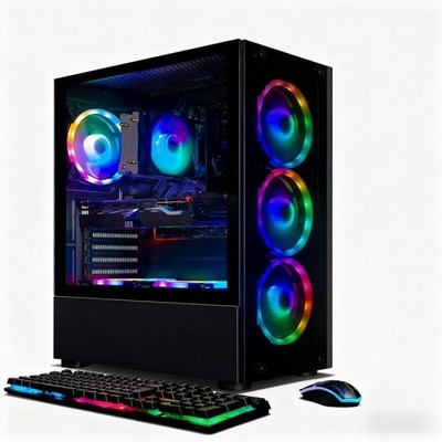STGAubron Gaming PC Desktop Computer,Core i7 up to 3.9G,GTX 1660S,32G,1T,W11H