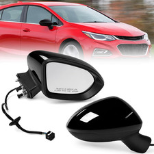 Right Passenger Side Mirror Fit for Chevy Cruze 2017-2022, 3Pins