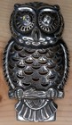Brighton Silver Tone Owl Night Light Cover Only
