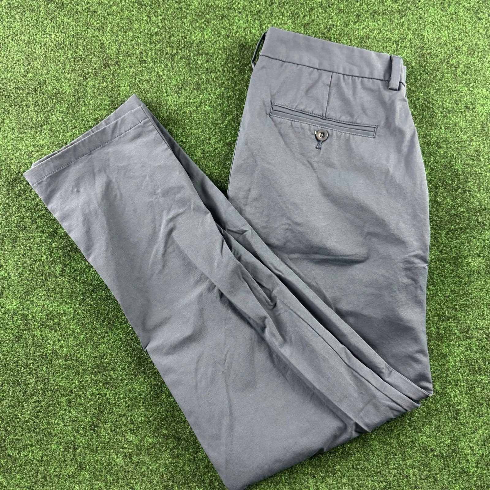 Vineyard Vines On The Go Pants Men Sz 31x30 Blue Golf Performance Chino