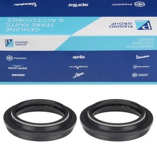2 fork seals fork dust cover original Aprillia SX RX Derbi Senda Gilera SMT