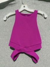 Express Body Contour Extra Firm Compression Bodysuit Purple/Magneta Women XS