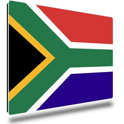 Kühlschrankmagnet Flagge Südafrika South Africa Reise Souvenir Geschenk 85x55 mm