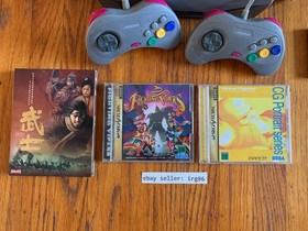 Victor V-Saturn RG-JX2 console system RG-CP6 pads RG-VC2 video cd vcd card sega