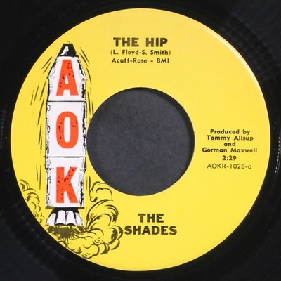 SHADES: The Hip / Ginger Bread Man AOK 7'' Single 45 RPM