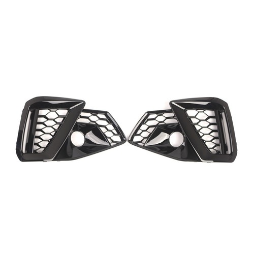 Front Bumper Grille Automotive Replacement Black Color Easy Installation - Picture 5 of 12
