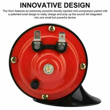 12V 300DB Super Loud Train Horn Waterproof For Motorcycle Car Truck SUV Boat