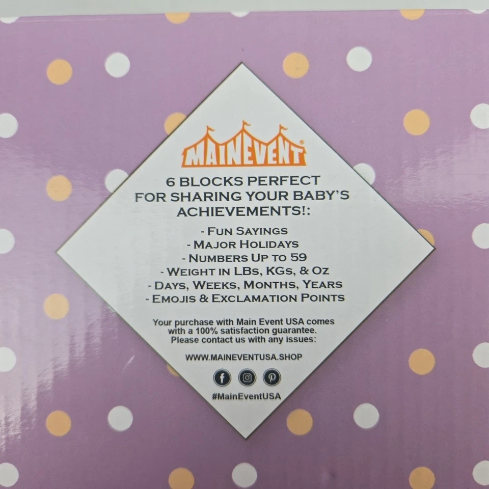 Bloques de hitos del bebé - Mensual - Edad - Hitos - Eventos - IOB completo Foto 2 de 4