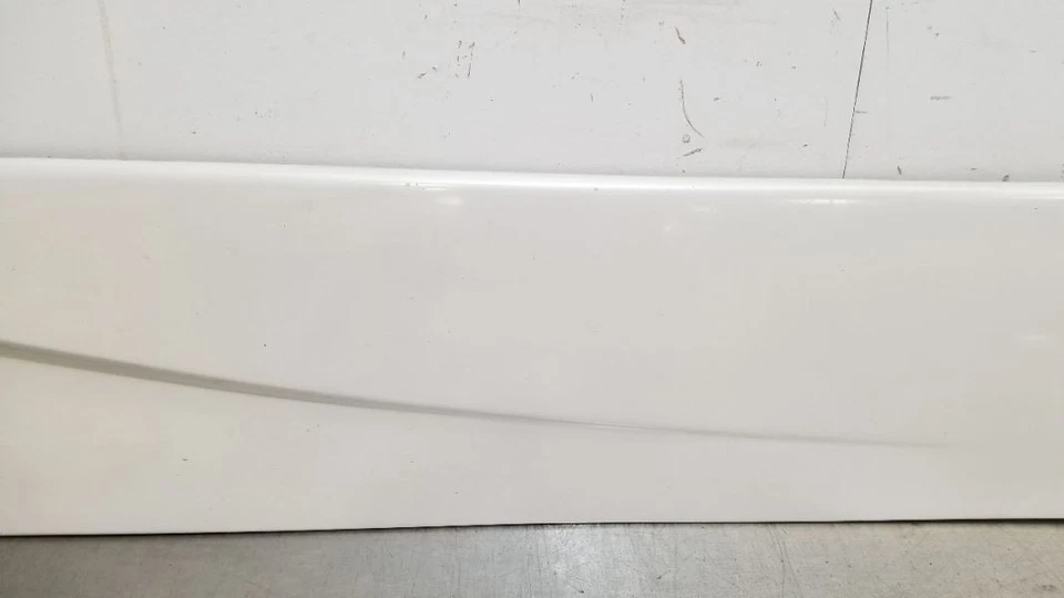 99 1999 MITSUBISHI 3000GT DOOR CLADDING FRONT RIGHT PASSENGER WHITE - Image 4 of 4