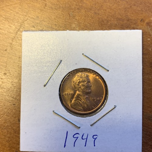 Wheat pennies 1940 1941 1942 1943 1944 1945 1946 1947 1948 1949 AU/BU lot - Imagen 20 de 21