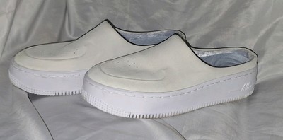 Nike Air Force 1 Lover Xx Womens Shoes Size 7,Off White/Light Silver. Slip Ons. 