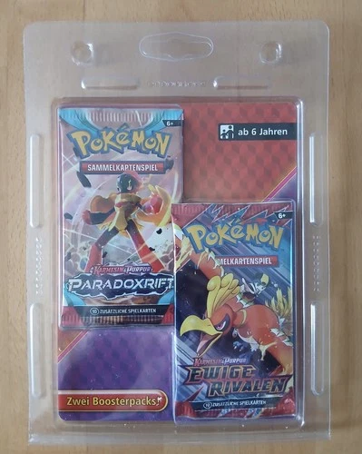 Neues AngebotPokemon Booster 2er Pack Blister Ewige Rivalen / Paradoxrift Neu OVP