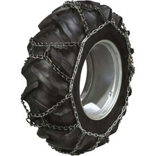 Peerless 1073010 Duo Trac 11.2-28 12.4-24 10-28 Tractor Tire Chains 12 Pair