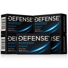 Defense Soap 5pk All Natural Tea Tree Bar Soap for Men Made by Wrestlers w...