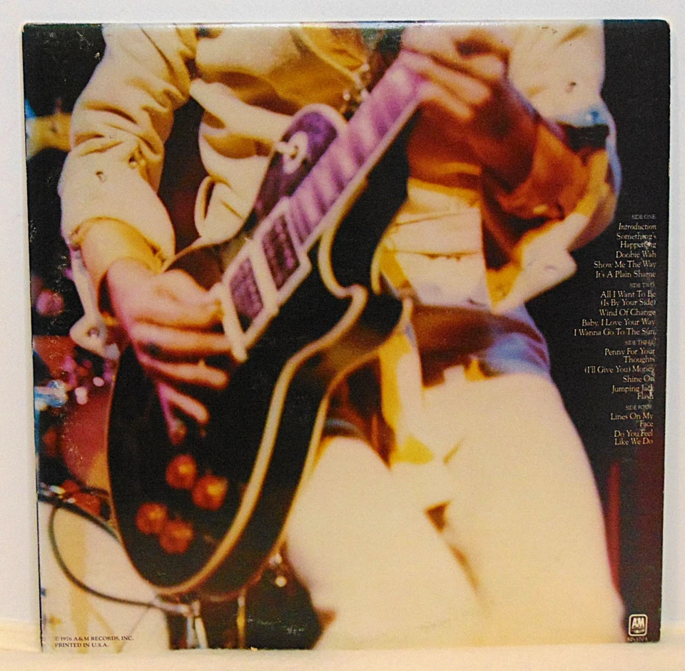Peter Frampton - Frampton Comes Alive! - 1976 A&M Rock 2LP Vinyl Record Album Foto 2 de 4
