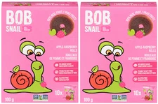 Bob Snail Fruit Roll Apple Raspberry 2 Pack