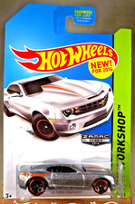 2014 Hot Wheels Walmart #1 Zamac #224 HW Workshop-Then and Now '68 COPO CAMARO