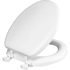 Kohler Toilet Bowl Seat White Elongated Ready Latch Hinge 24295-A-0 (Scratched)